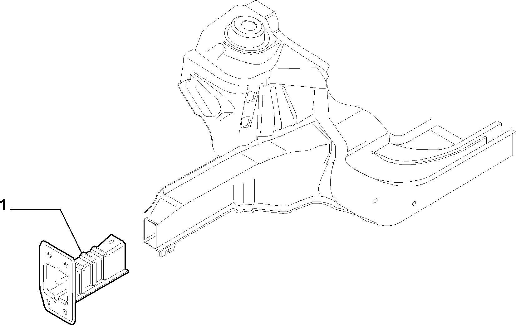 70002-030 STRESSED STRUT