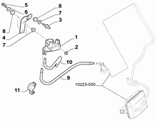10260-030 DIESEL VALVE PRESSURE GUAGE BOOSTER