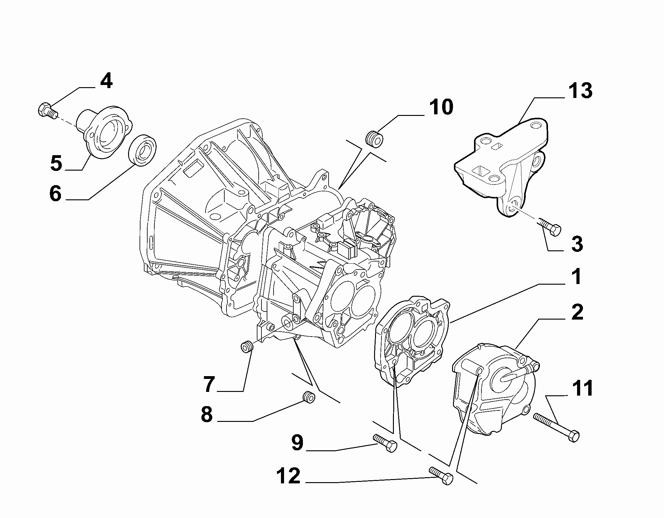 21207-020 GEAR BOX COVERS