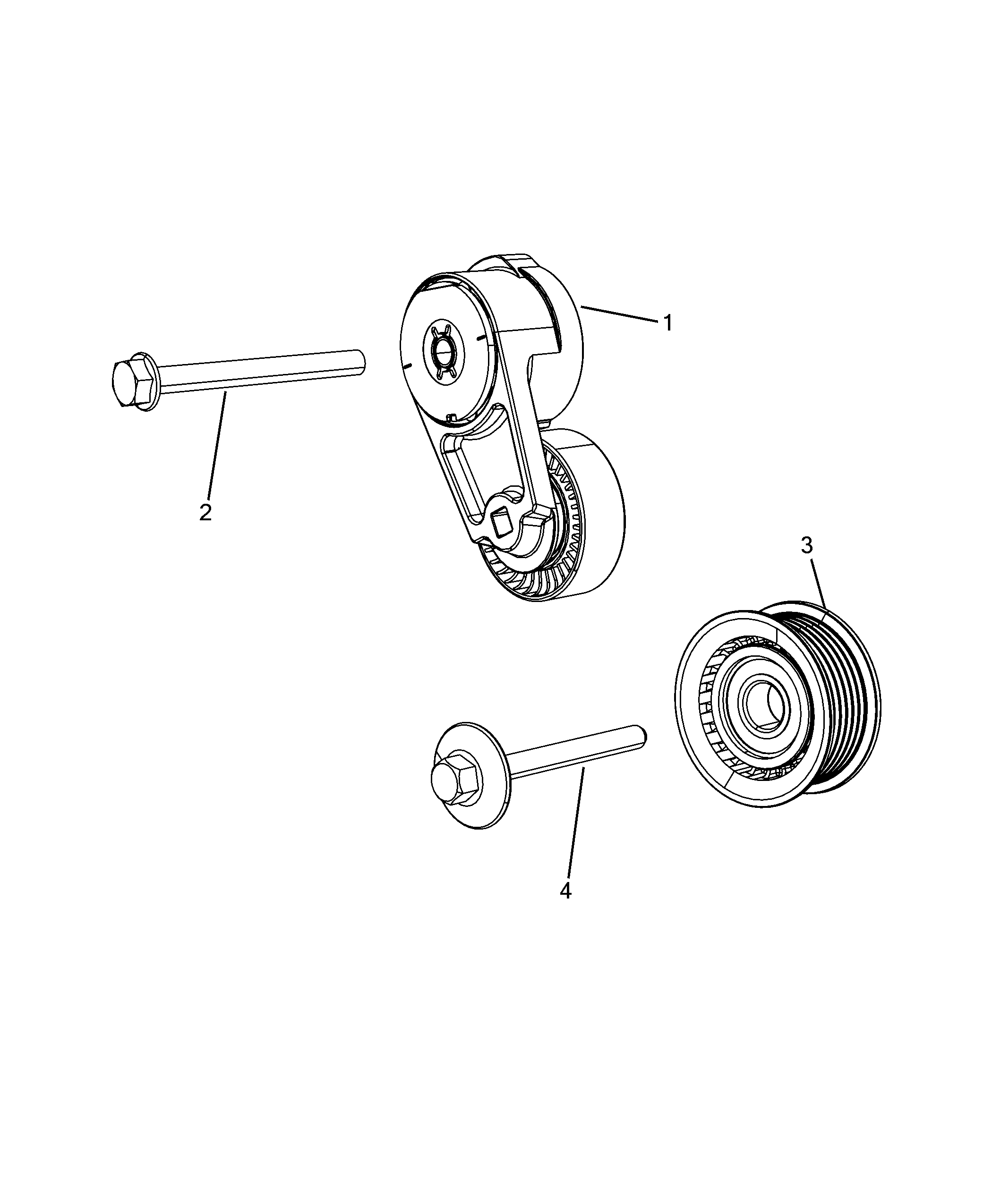 10115-010 BELTS AND PULLEYS