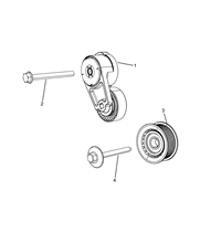 10115-010 BELTS AND PULLEYS