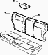 70615/01 REAR SEAT LINING