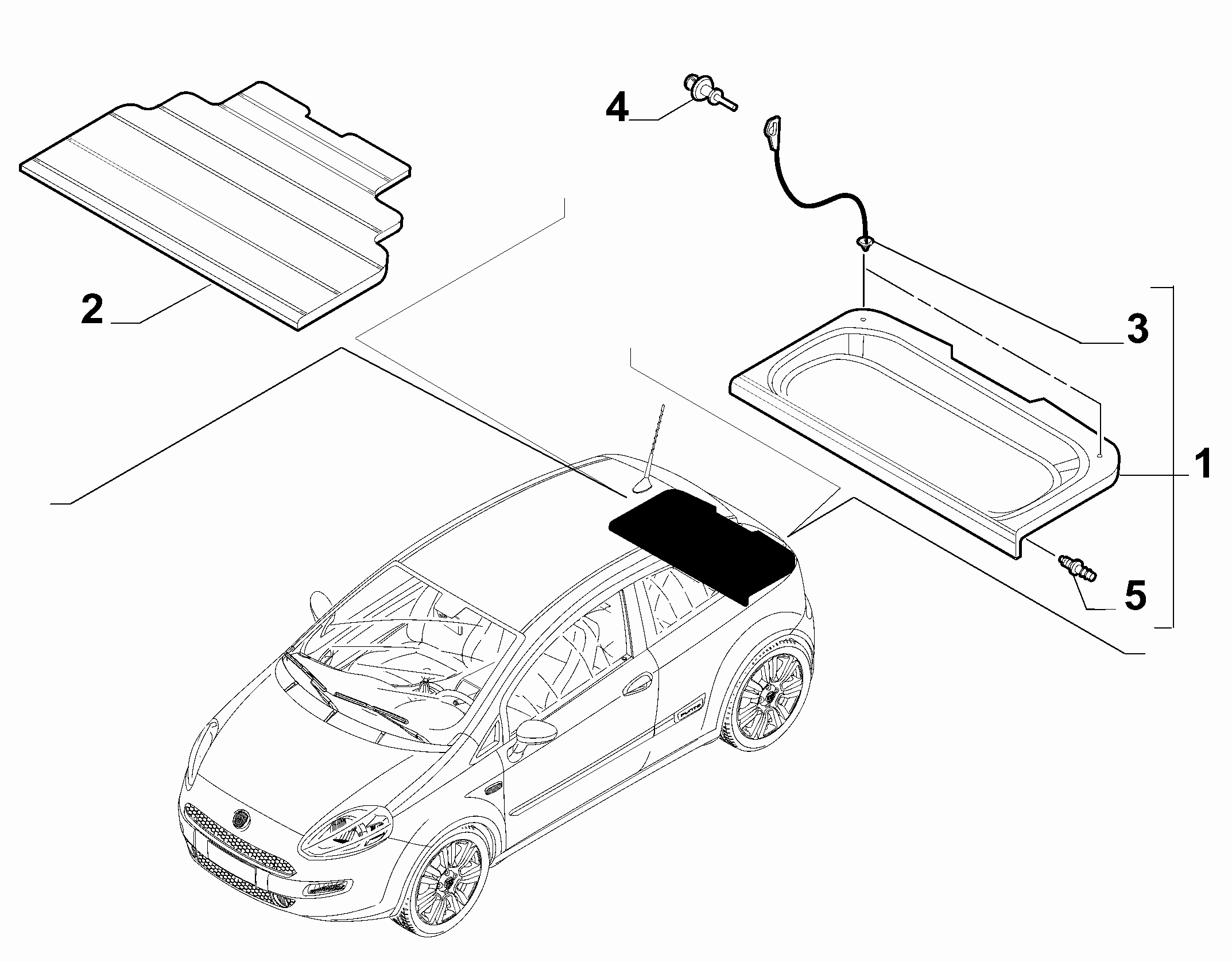 70523-070 PARCEL SHELF