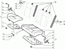 70613/03 REAR SEAT