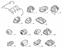 10226-060 ENGINE HARNESS CONNECTORS