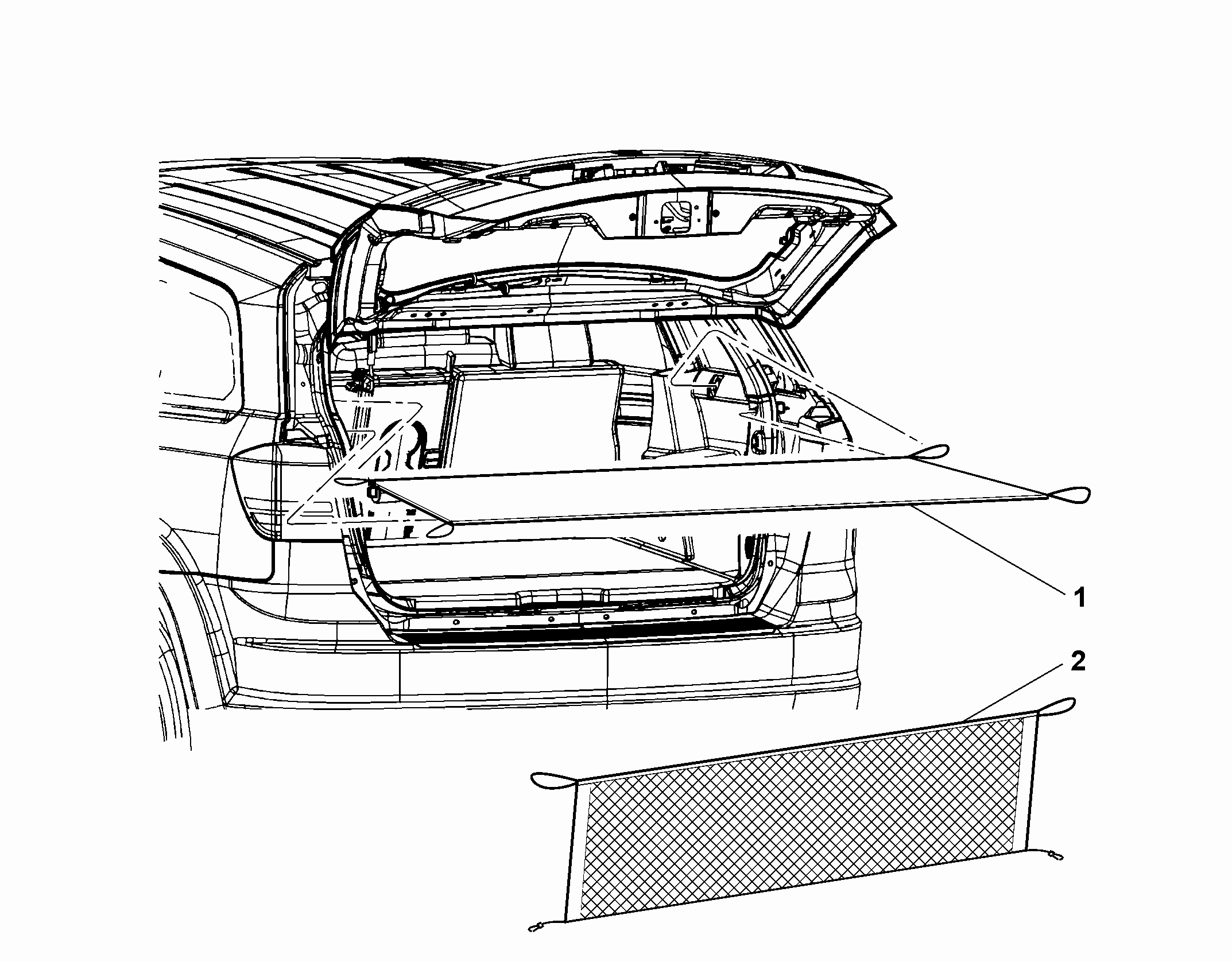 70523-070 PARCEL SHELF