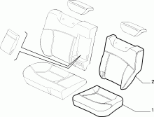70615/01 REAR SEAT LINING