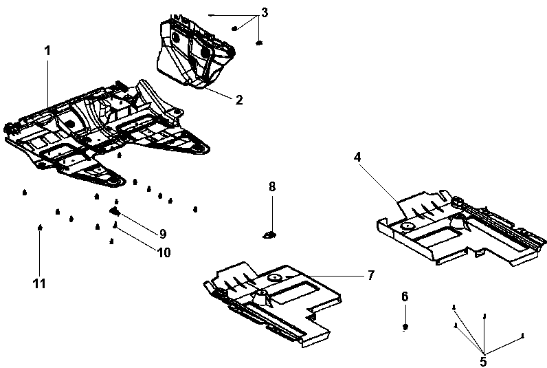38115-010 ENGINE UNDERSIDE GUARD