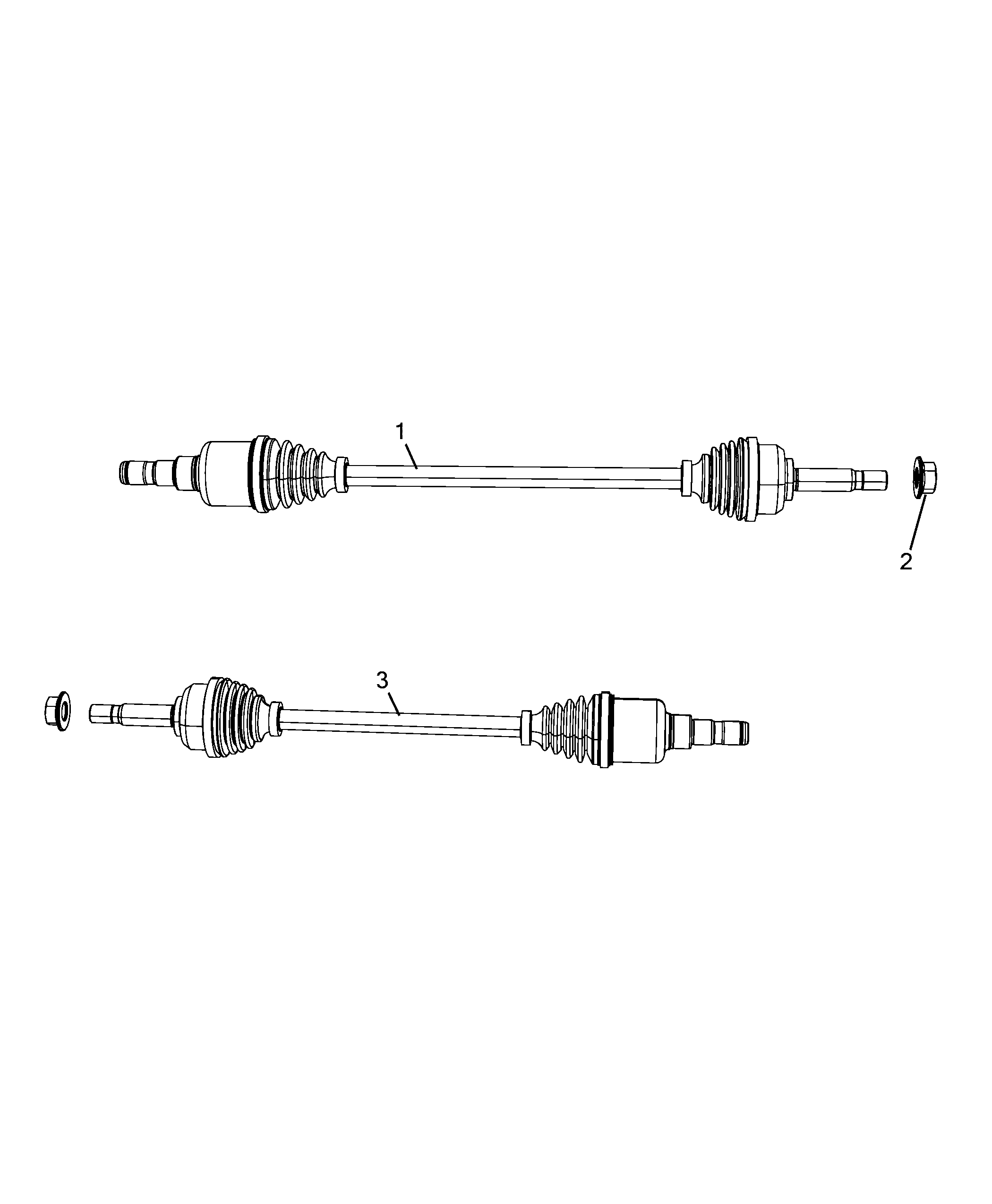 27404-010 4X4 REAR AXLES
