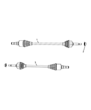 27404-010 4X4 REAR AXLES