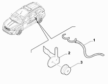 70527-020 REAR SEAT BELTS