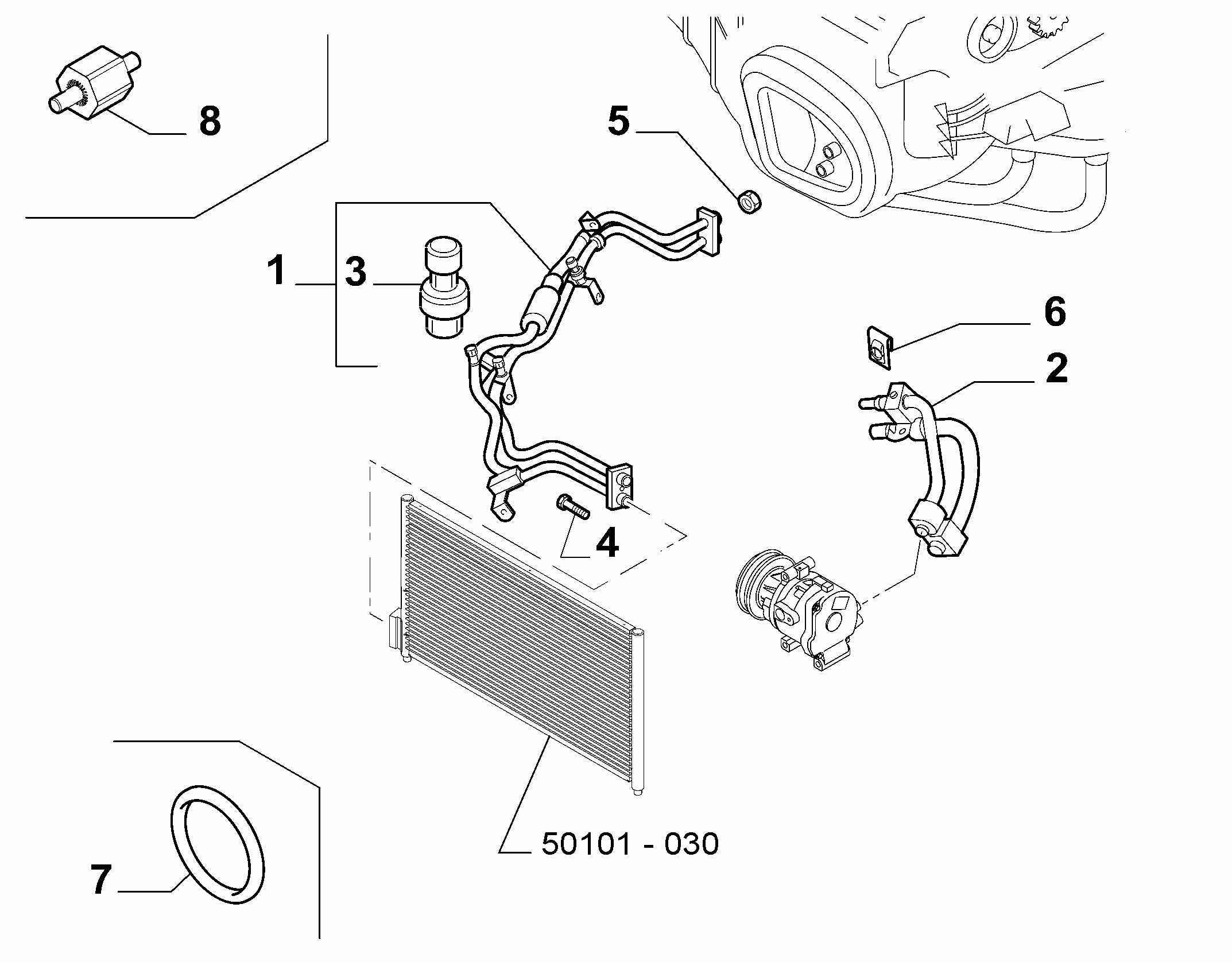 50101-050 FLUID PIPING