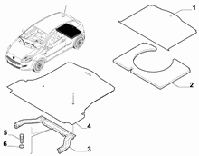 70526-030 TRUNK MATS