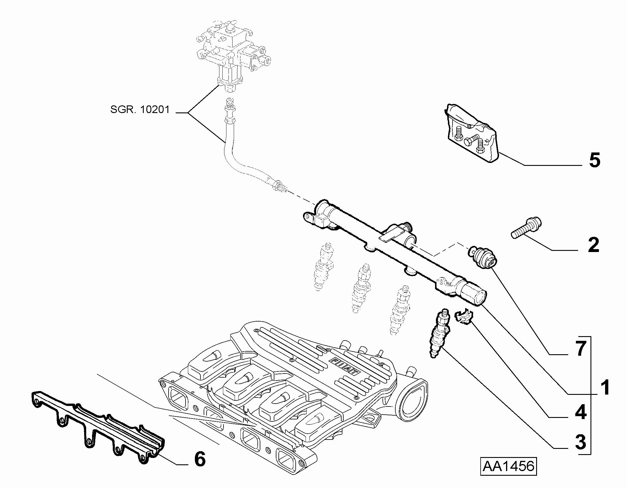 55205640 AIR DUCT SYSTEM