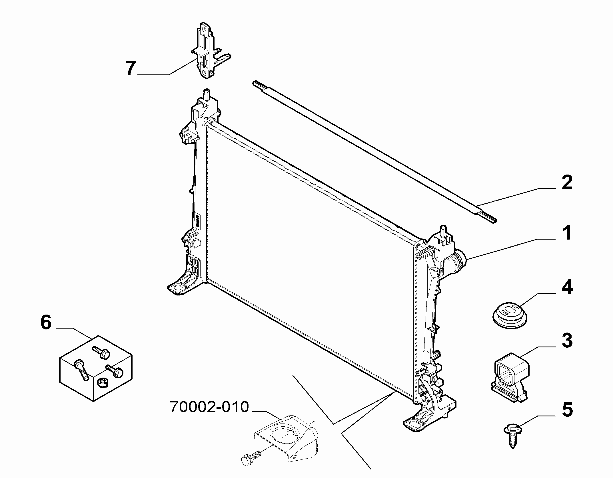 10401-010 RADIATOR