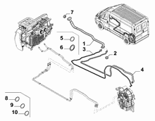 50101-055 ADDITIONAL CONDITIONER GAS PIPES