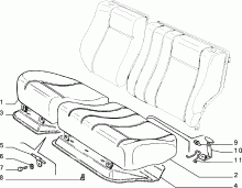 70613/02 REAR SEAT