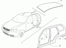 70019/00 КУЗОВ, ОБЛИЦОВКИ (ЦЕНТРАЛЬНАЯ ЧАСТЬ) 