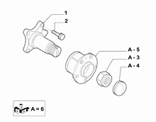 44321-010 REAR FUSE AND HUB