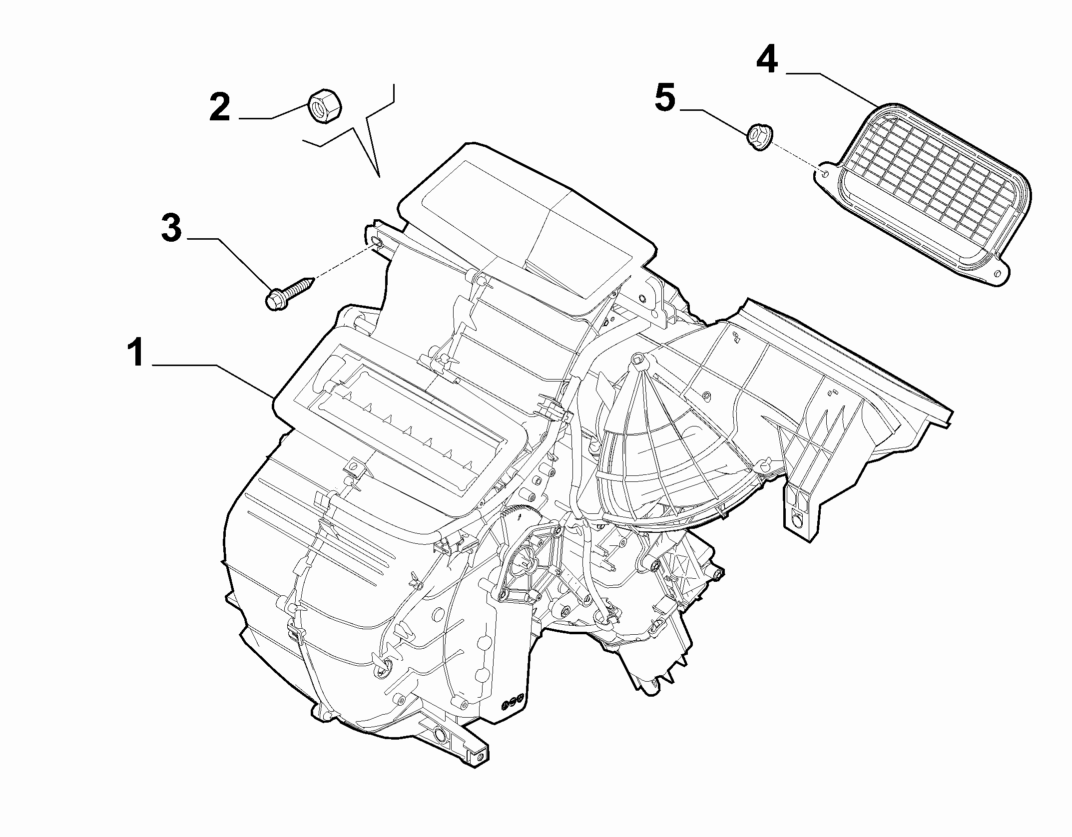50101-010 HEATER/AIR CON