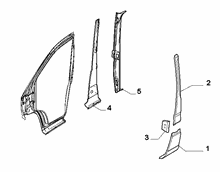 70019-010 EXTERNAL SIDE FRAME