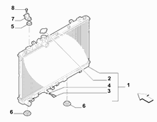 10401-010 RADIATOR