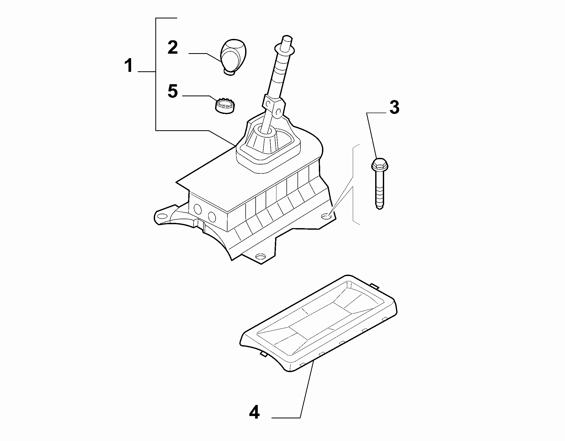 21221-010 GEAR STICK