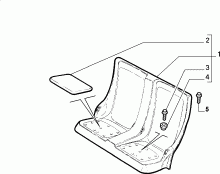 70613/00 REAR SEAT