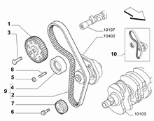 10106/10 ПРИВОД РАСПРЕДВАЛА