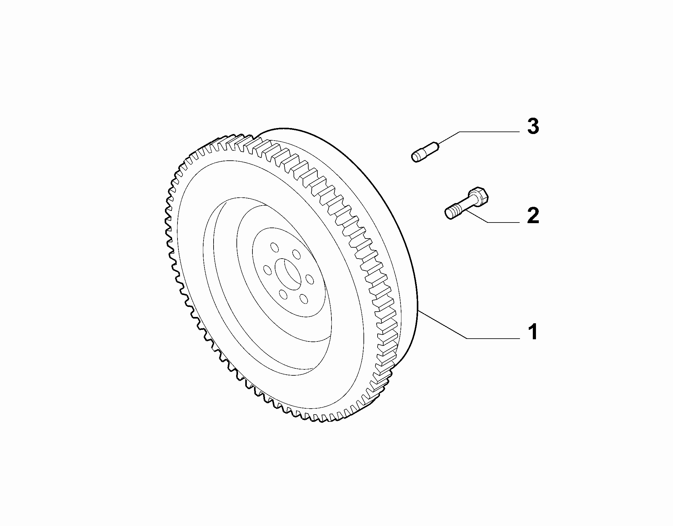 10103-020 FLYWHEEL