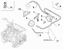 10260-030 DIESEL VALVE PRESSURE GUAGE BOOSTER