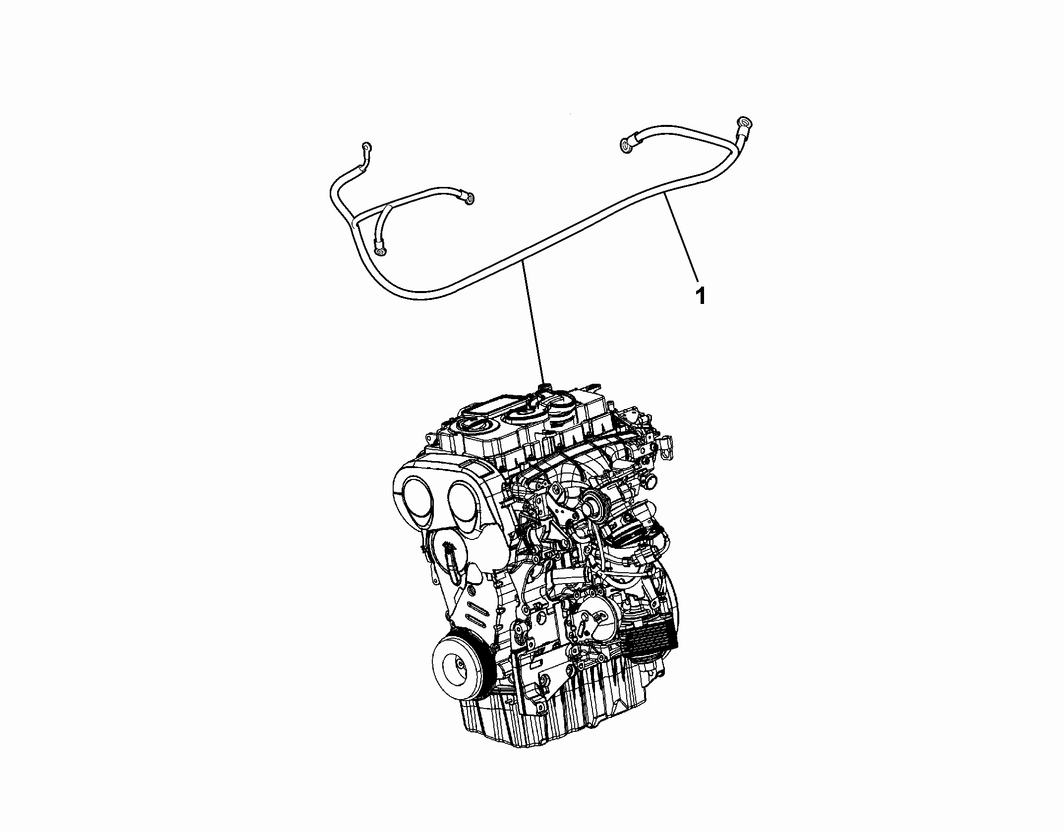10226-040 ENGINE HARNESS AND SUPPORTS