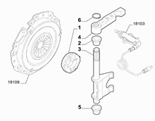 21219-030 MANUAL CLUTCH RELEASE