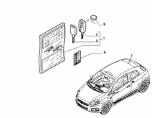 55202-020 KEY KIT AND OPENING SYSTEM