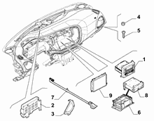 55521-010 RADIO AND AUTOMATED INFO DEVICE 