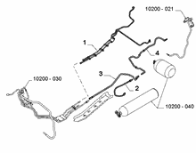 10201-020 UNDERSIDE FUEL PIPES