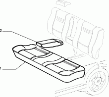70615/01 REAR SEAT LINING