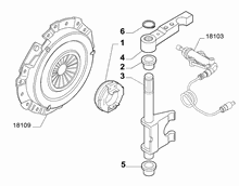 21219-030 MANUAL CLUTCH RELEASE