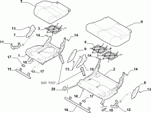 70613/06 REAR SEAT