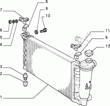 10401/03 РАДИАТОР И ТРУБОПРОВОДЫ
