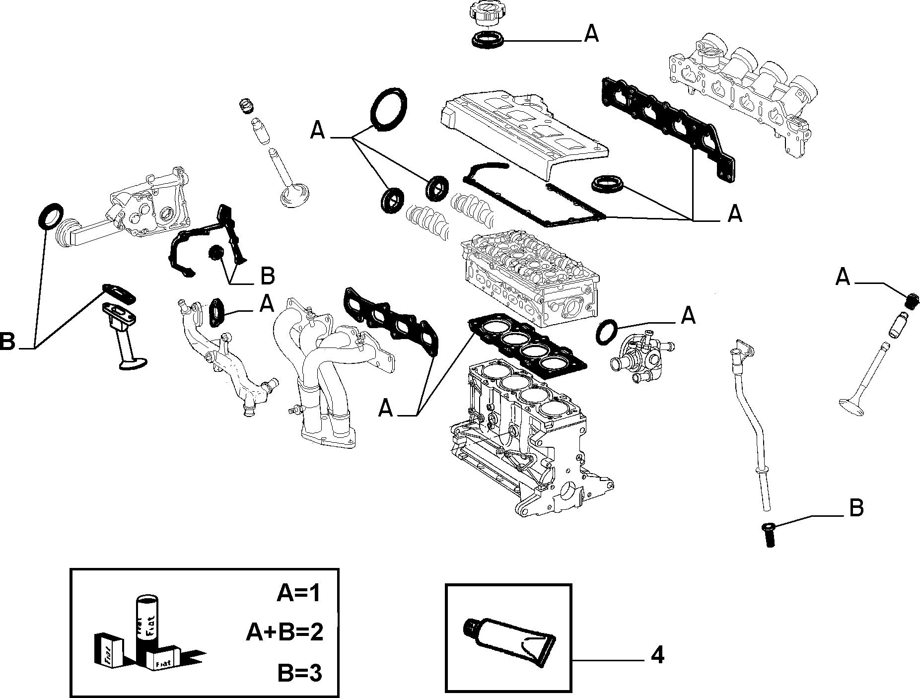 10101/00 БЛОК И ГОЛОВКА ЦИЛИНДРОВ