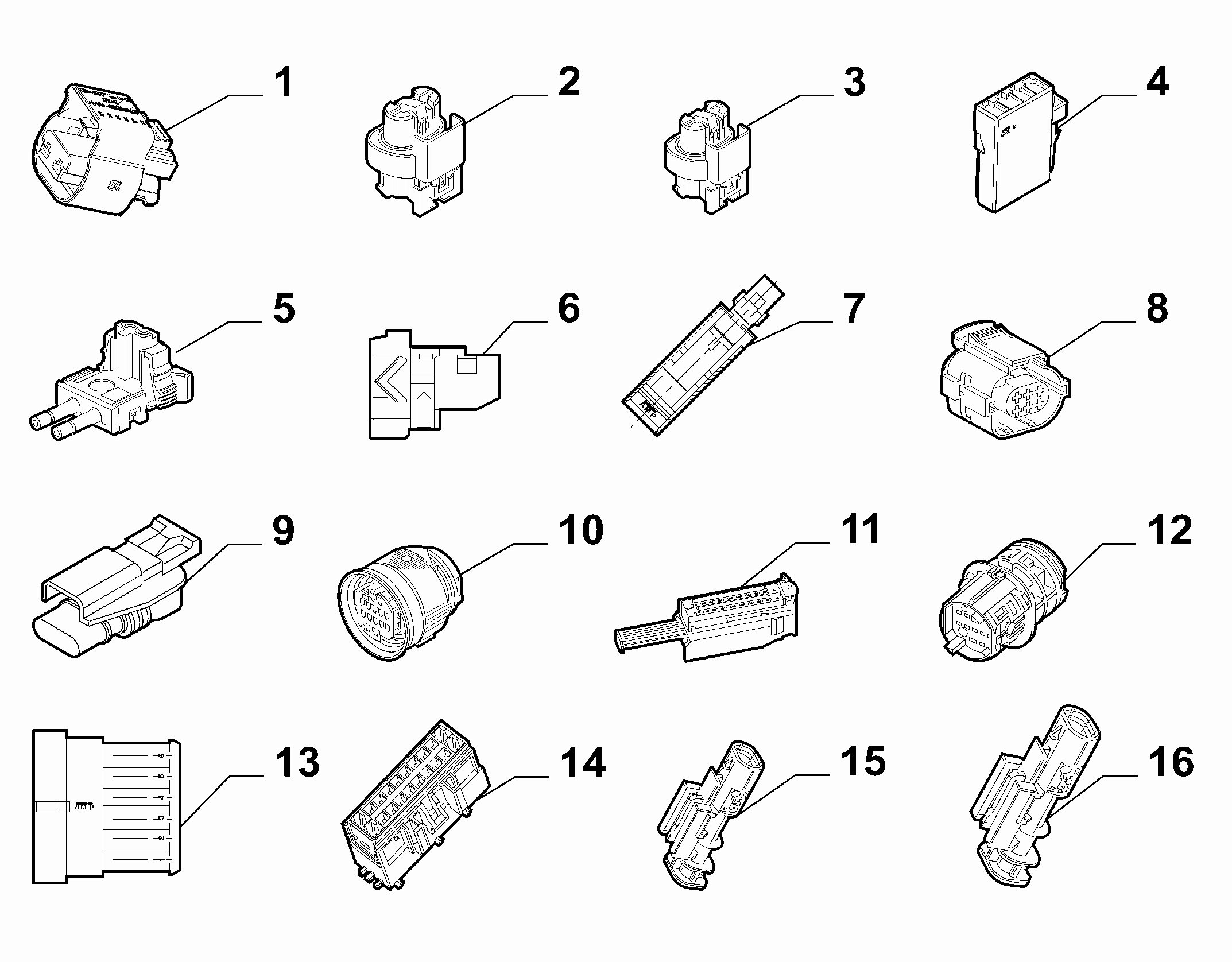 55528-010 CABLE ASSEMBLY CONNECTORS