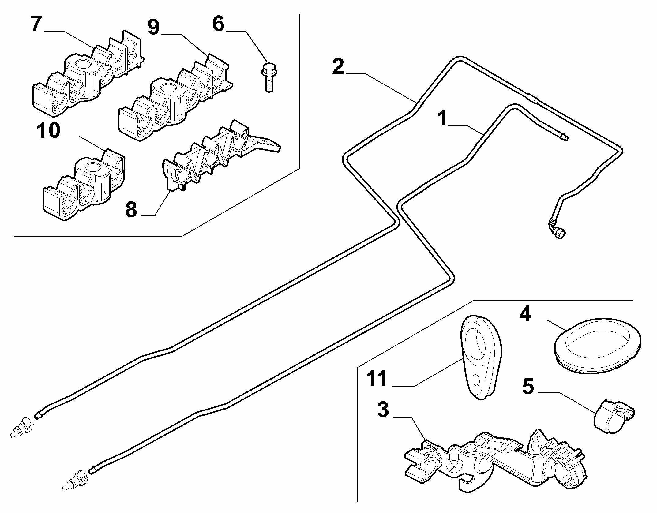 10201-020 UNDERSIDE FUEL PIPES