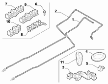 10201-020 UNDERSIDE FUEL PIPES