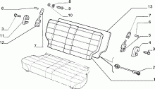 70613/00 REAR SEAT
