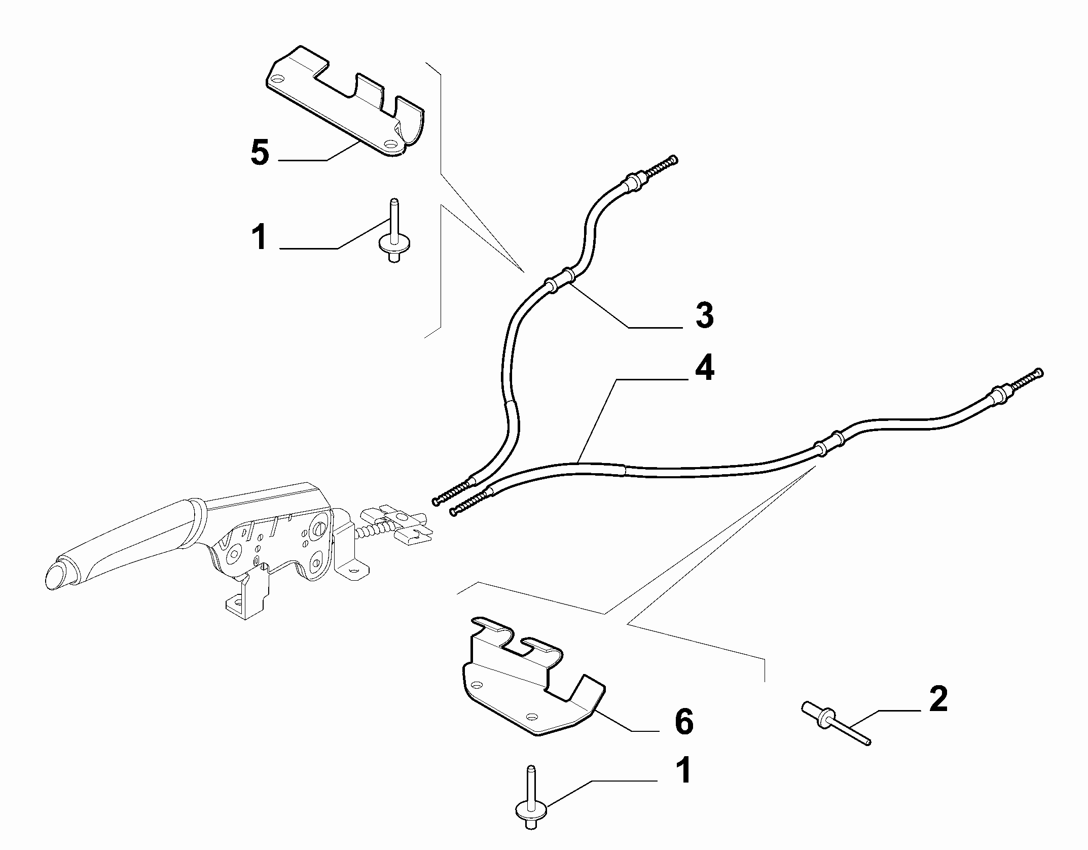 33135-020 HANDBRAKE HARNESS
