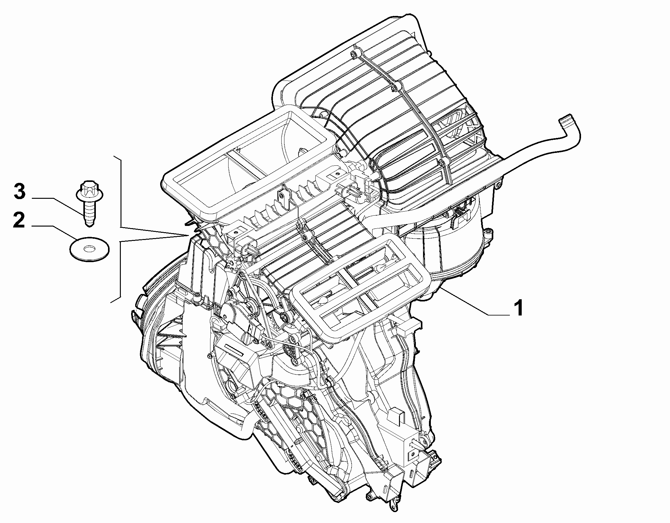 50101-010 HEATER/AIR CON