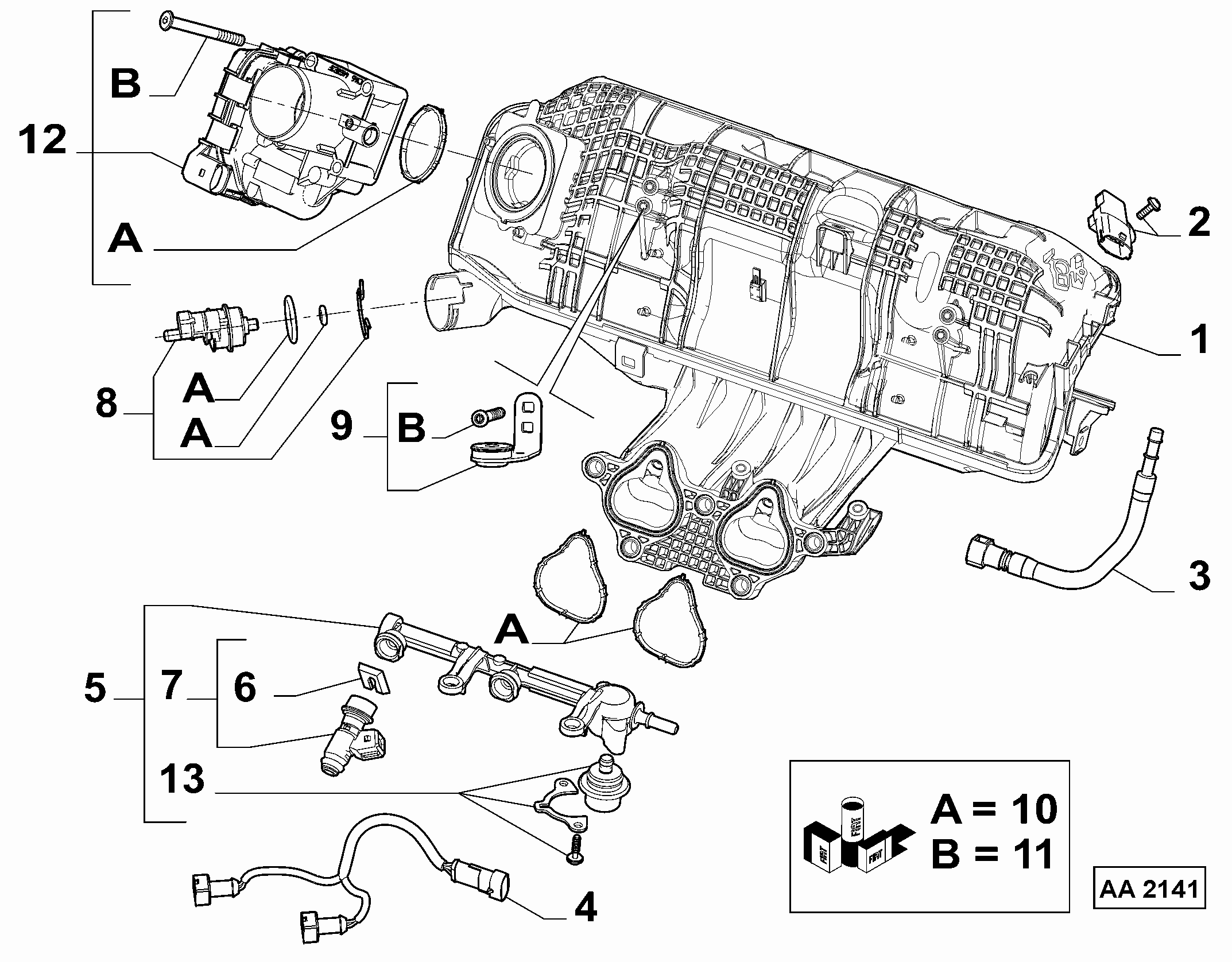 55248995 AIR DUCT SYSTEM