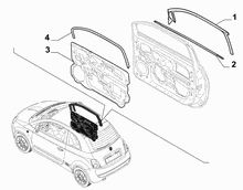 70129-070 FRONT DOOR TRIM