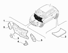 70522-020 PASSENGER COMPARTMENT INSULATION AND PADDING
